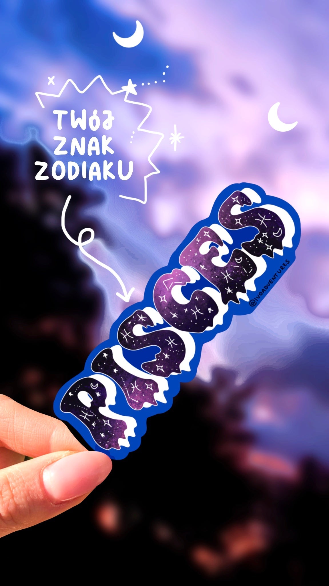 Sticker - Zodiac - Pisces - Fish