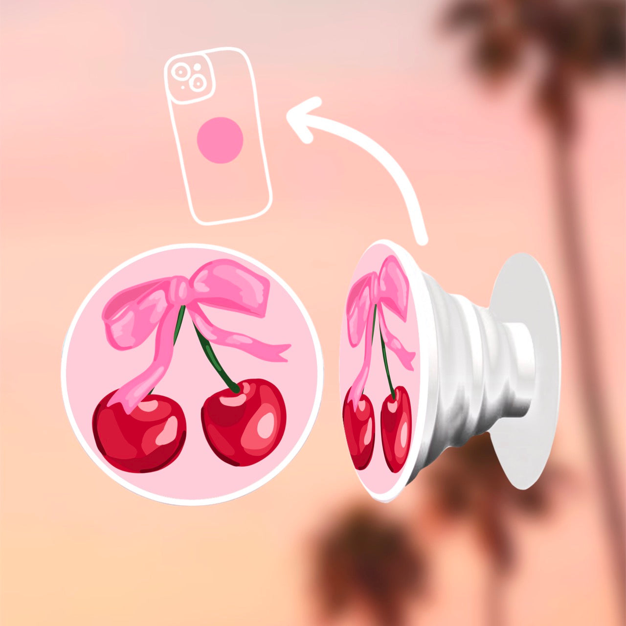 Phone socket - Cherries