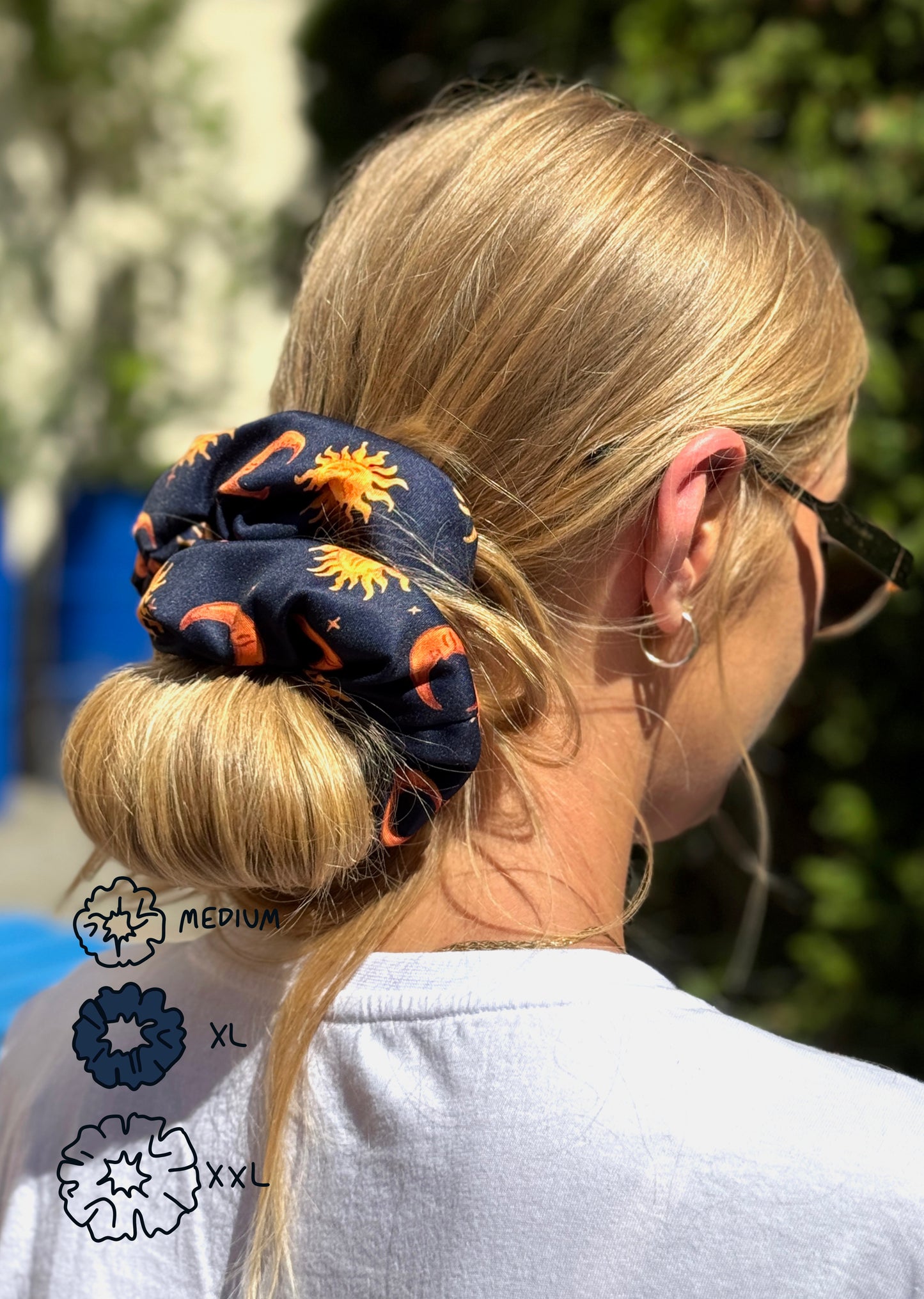 Scrunchie XXL - 🌙 Midnight Magic