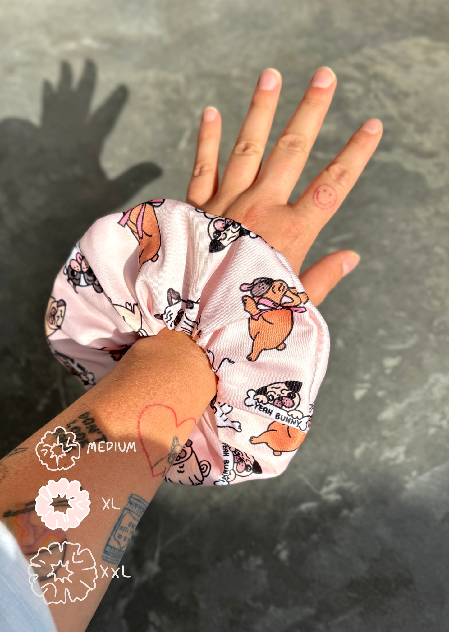 Scrunchie XXL - 🐶Puppy Love