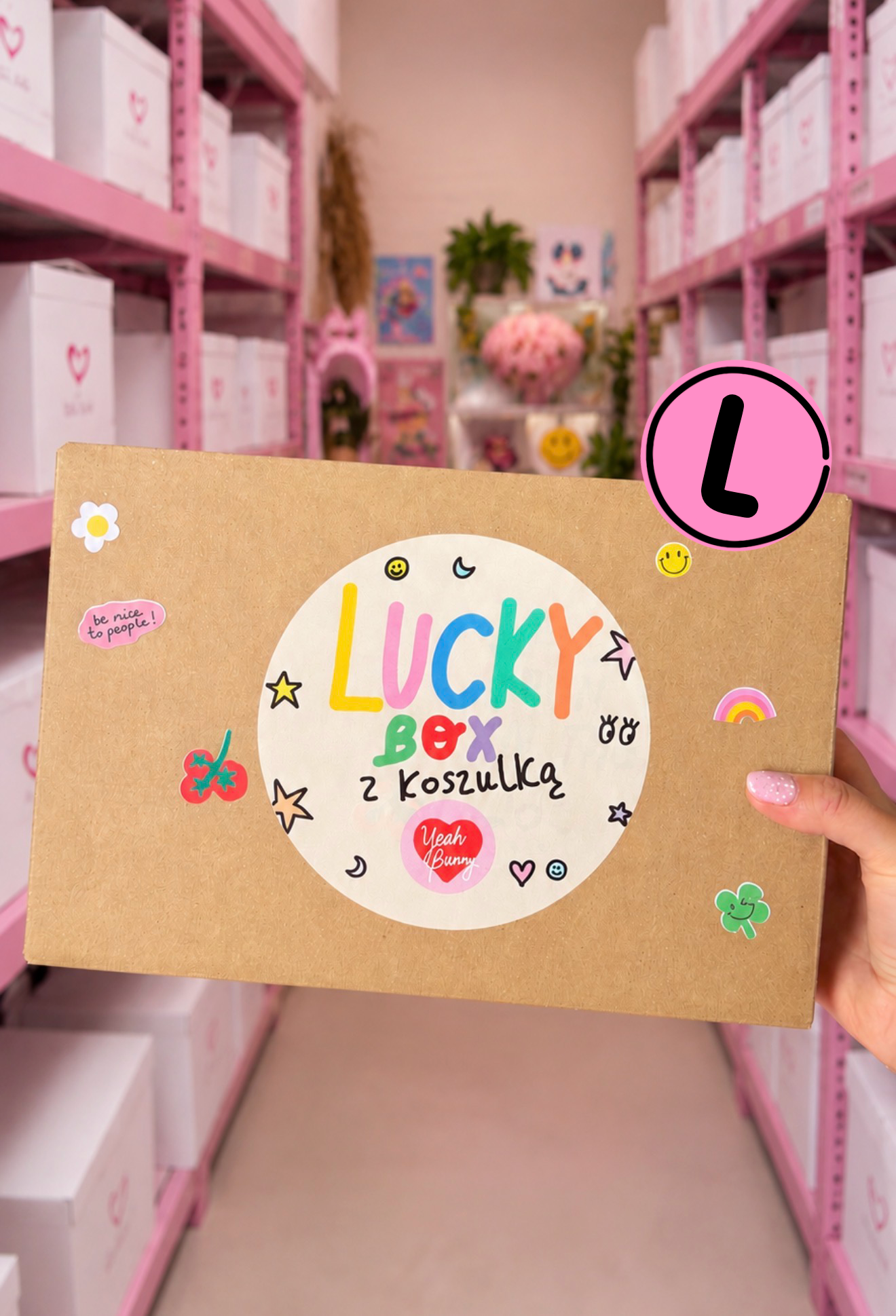 Lucky Box 🌈👕 - with T-shirt - L new
