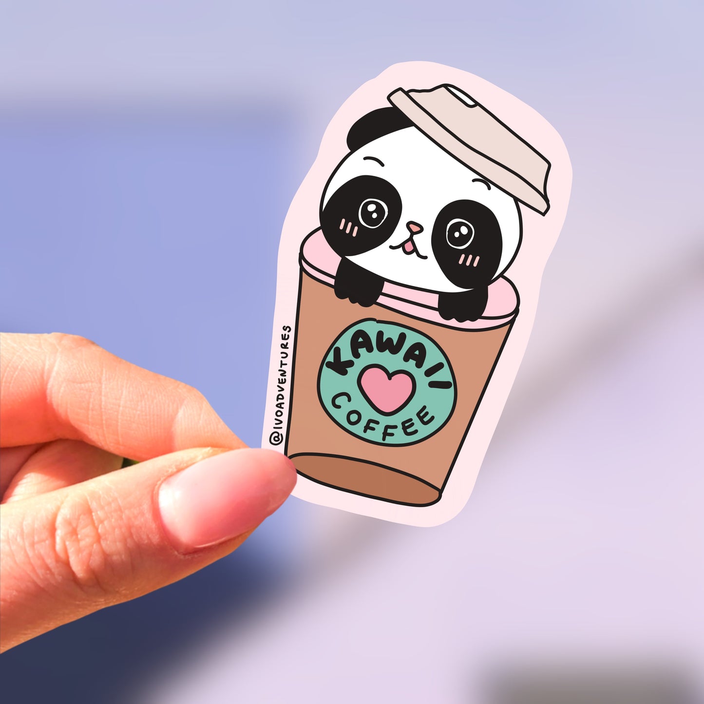 Sticker - Panda Jackdaw