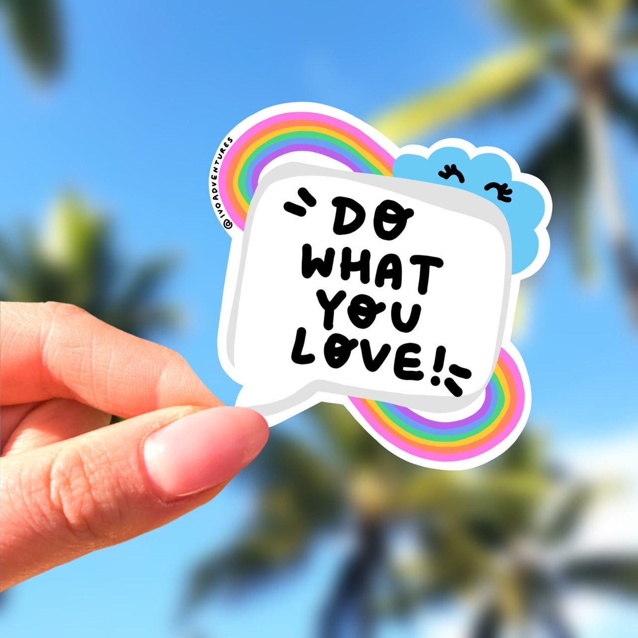 Do What You Love Sticker