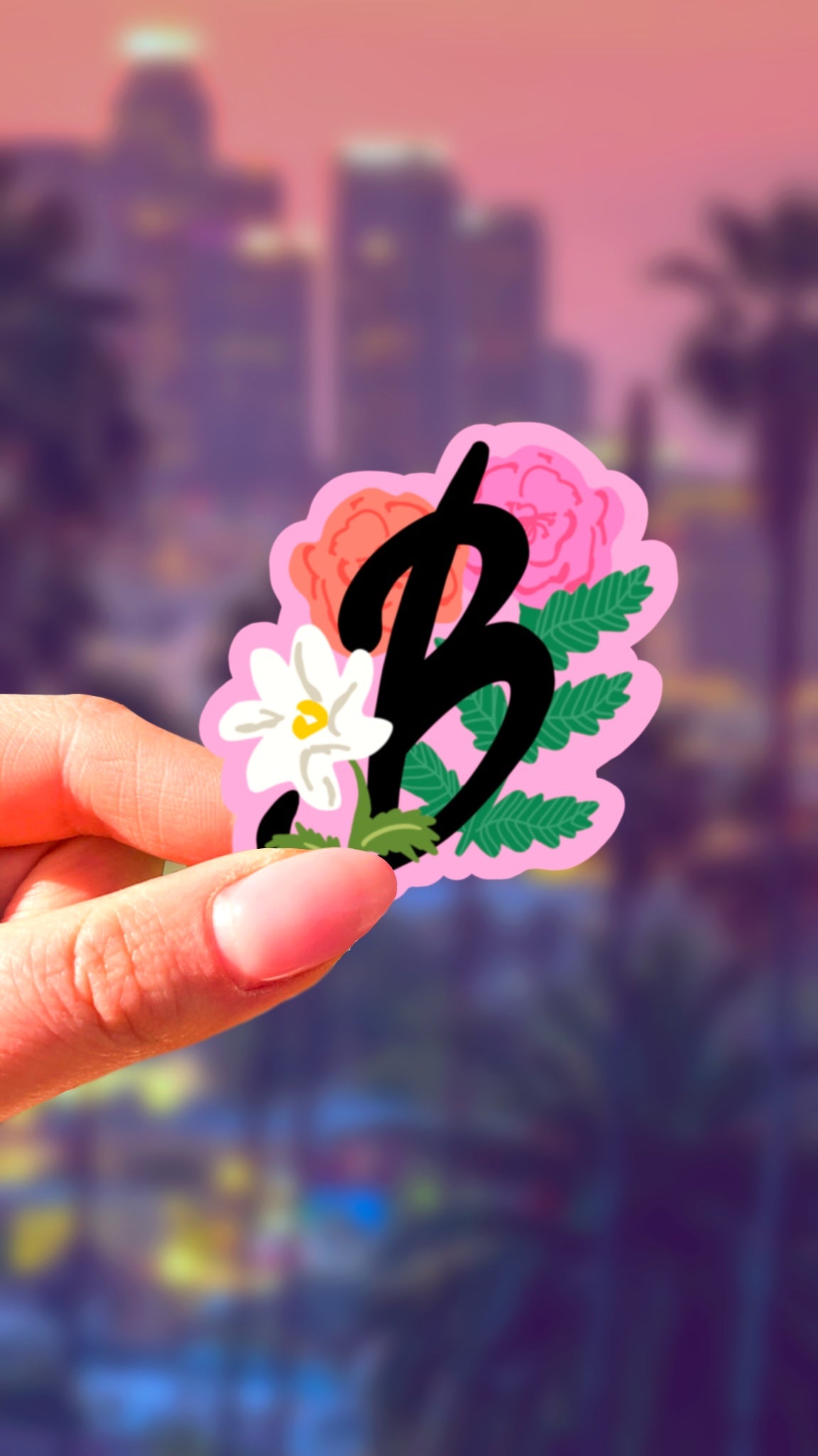 Sticker - Initial - B