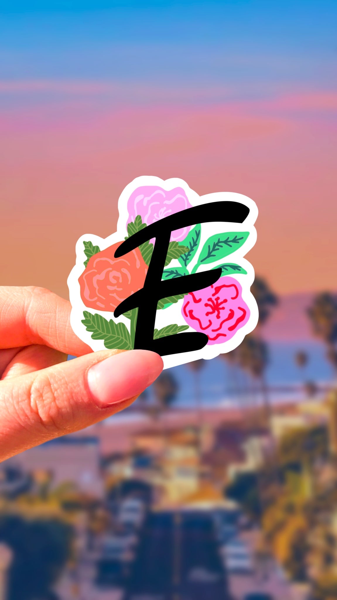 Sticker - Initial - E