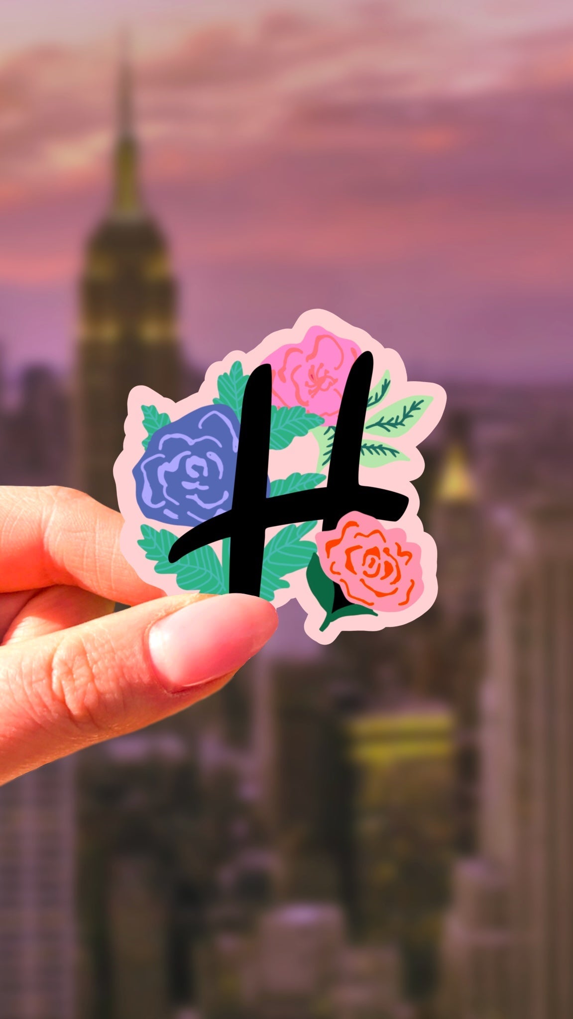 Sticker - Initial - H