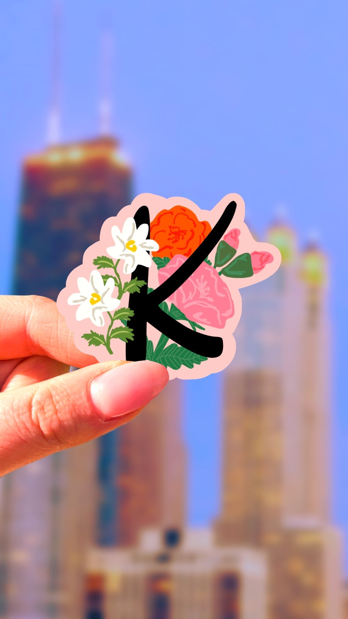 Sticker - Initial - K