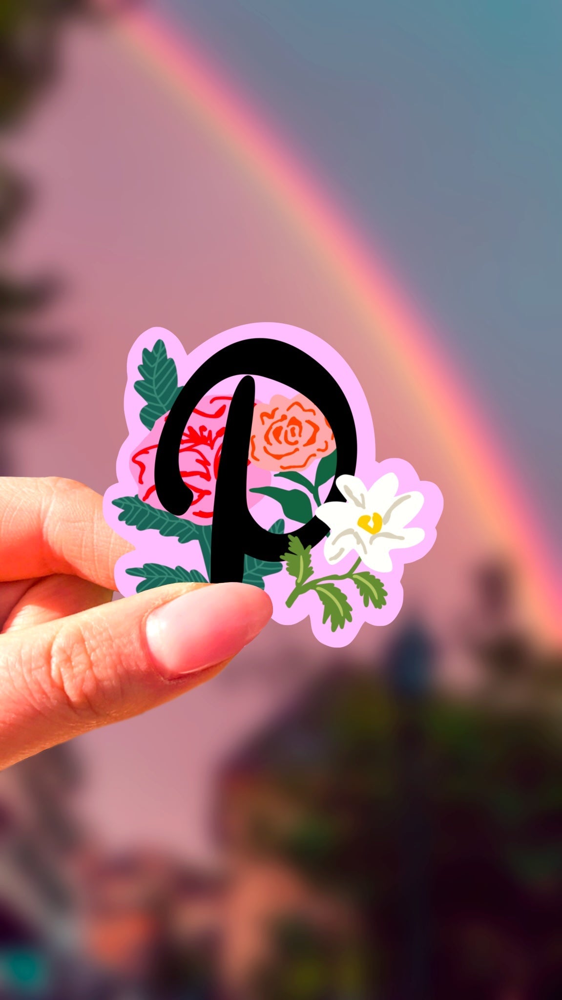 Sticker - Initial - P