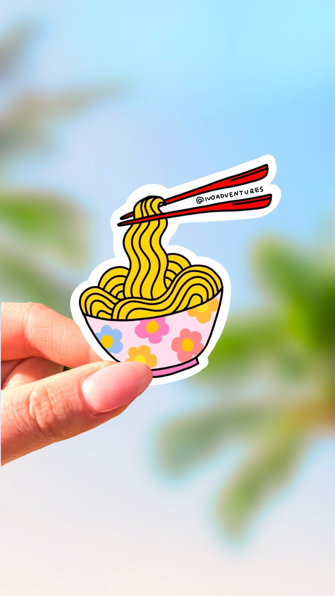 Sticker - spring ramen