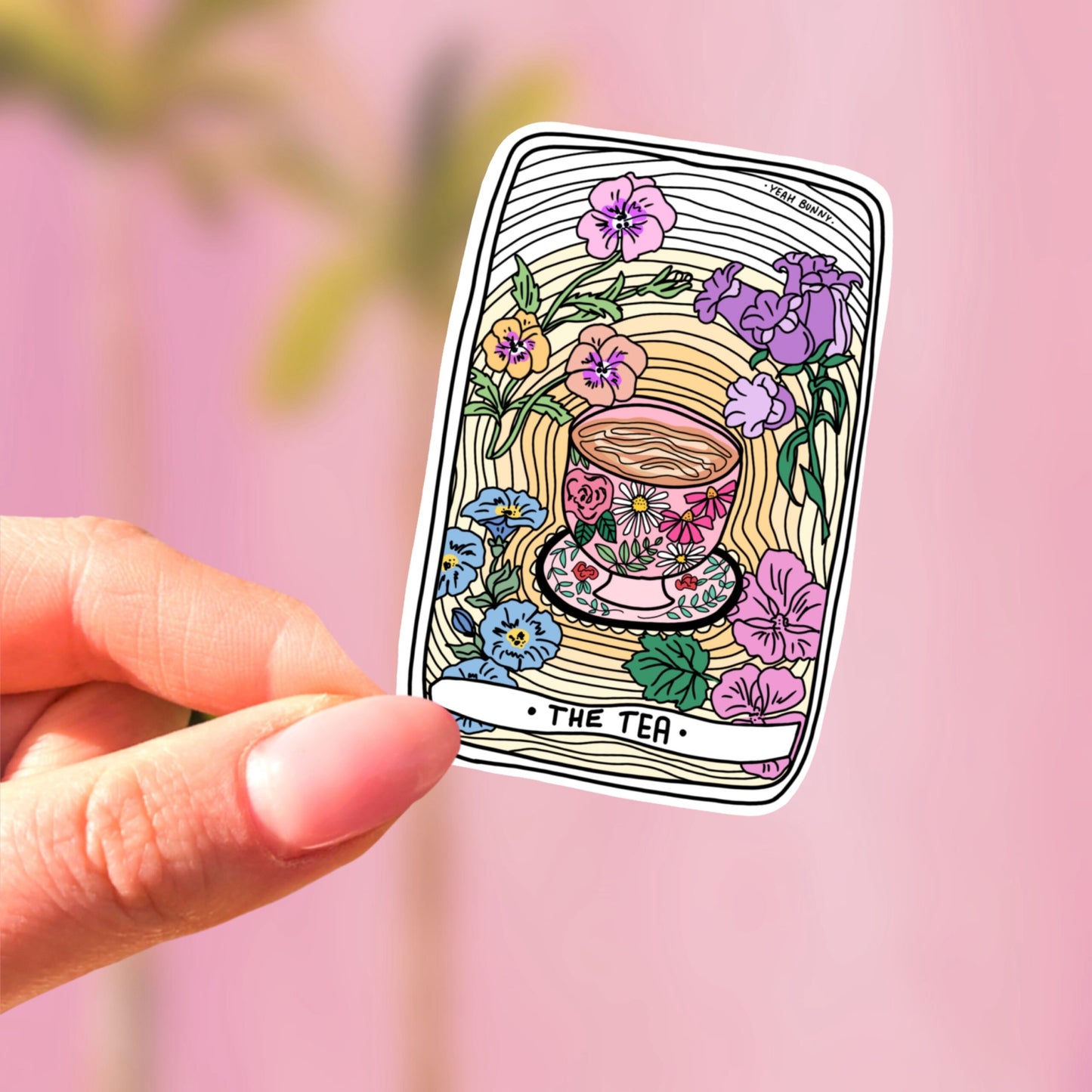 Sticker - tarot THE TEA