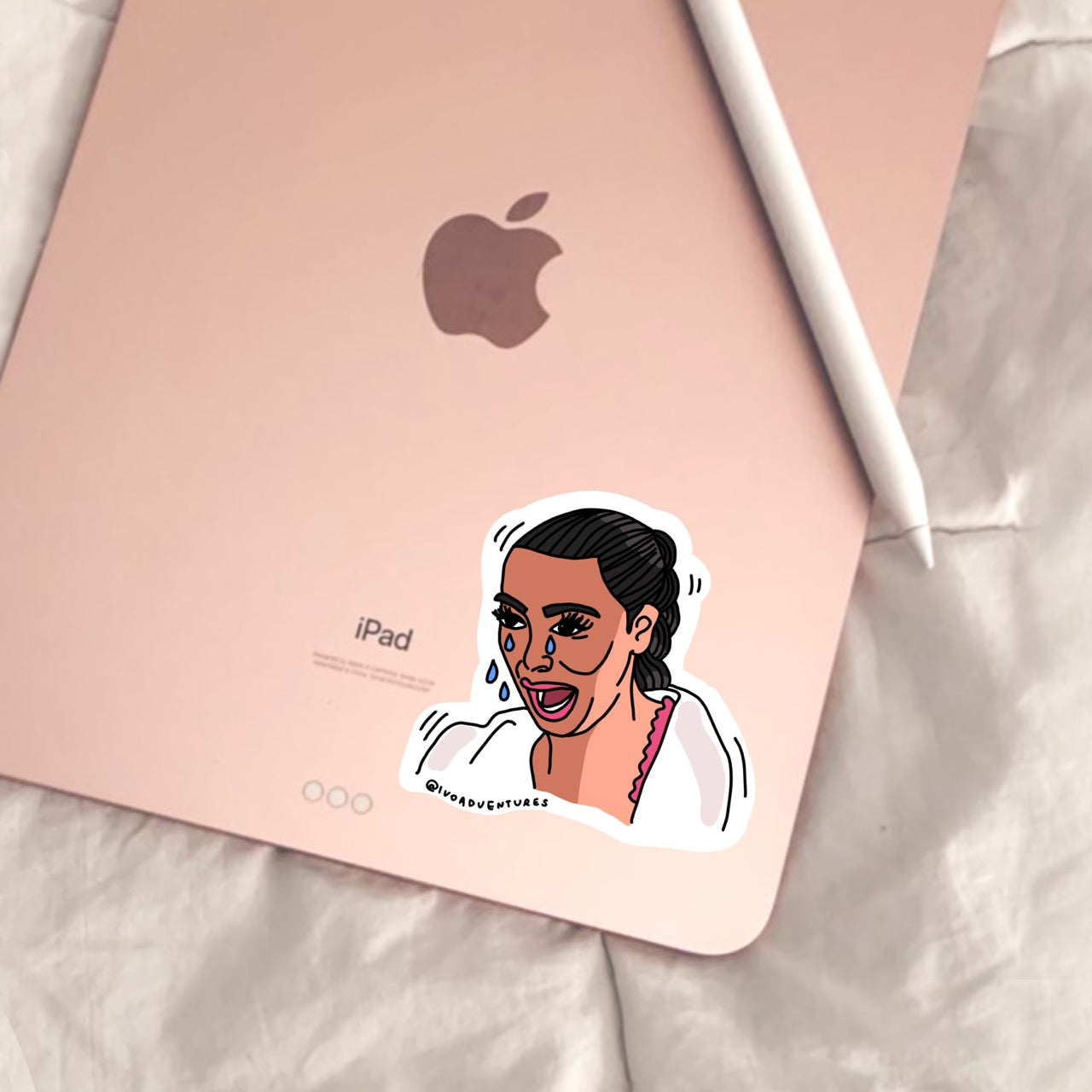 Ha Ha Kim Sticker