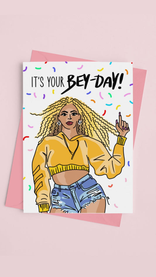 Card - Bey Day - Beyonce