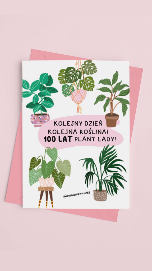 Card - Plant Lady