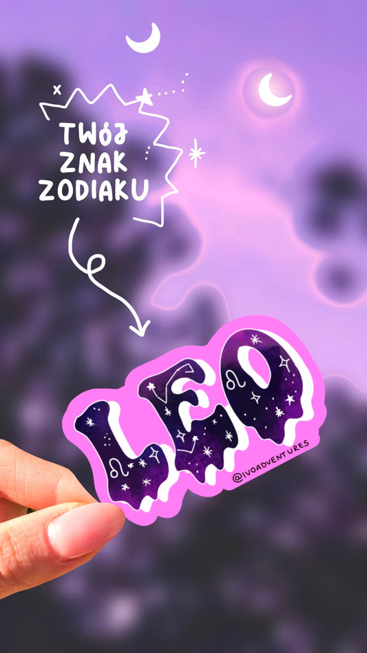 Sticker - Zodiac - Leo - The Lion