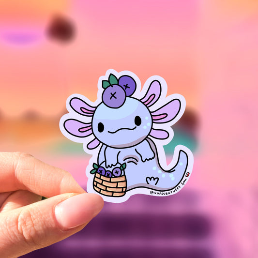 BERRY Axolotl Sticker