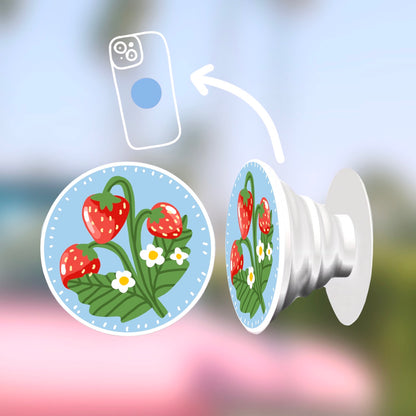 Phone Socket - Strawberries