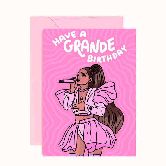 Card - Grande Birthday - Ariana