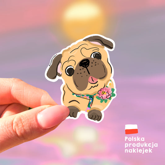 Sticker Pug Balbinka