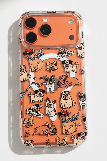 Case - Etui - Pieskownica - iPhone 17 / 17 Pro / 17 Pro Max - MagSafe - przezroczyste
