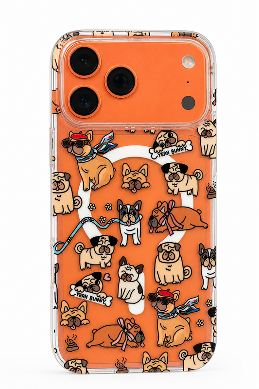 Case - Etui - Pieskownica - iPhone 17 / 17 Pro / 17 Pro Max - MagSafe - przezroczyste