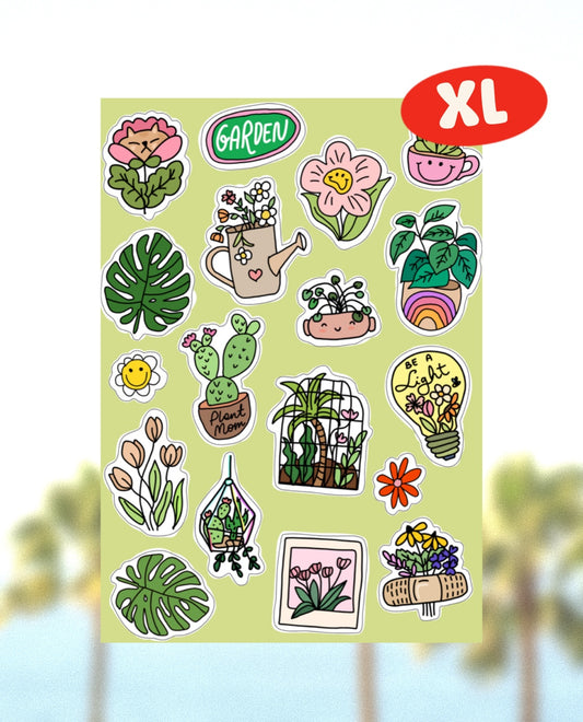 Naklejki Arkusz Plant Lover XL