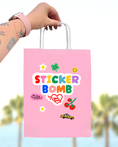 🌈🏆 STICKER BOMB  💣 - mega paka naklejek