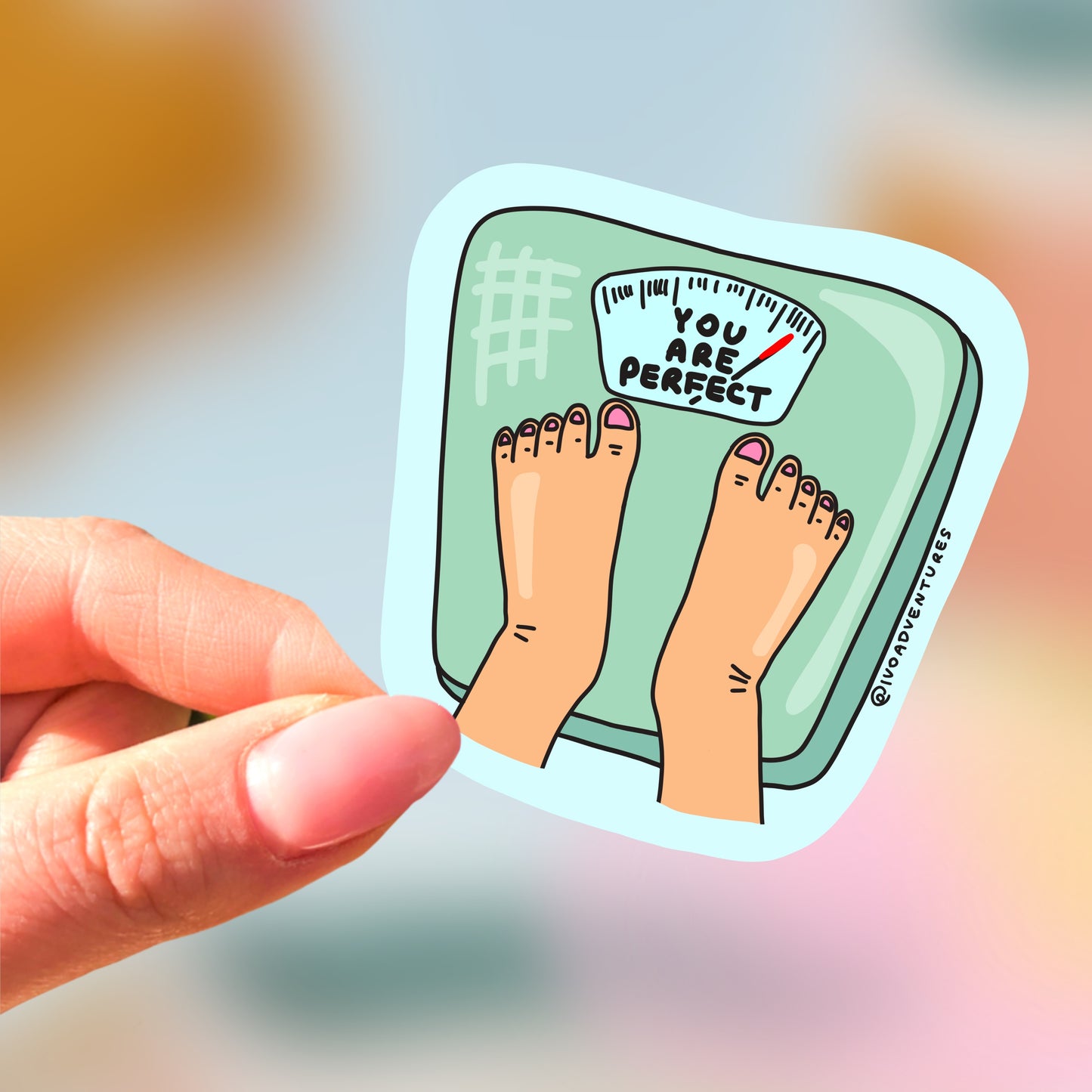 Sticker - Weight Body Positive