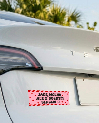 Car sticker - GOOD HEART