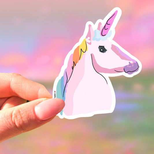 Rainbow Unicorn Sticker
