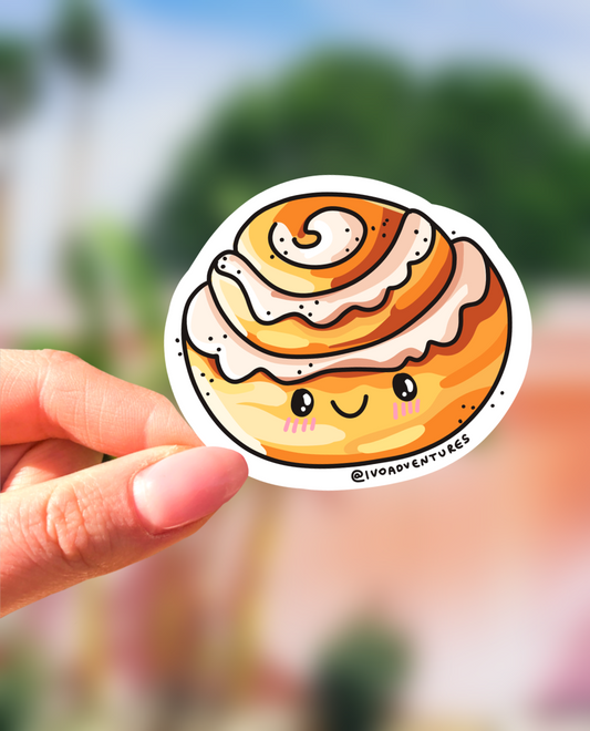 Naklejka - Cynamonka kawaii