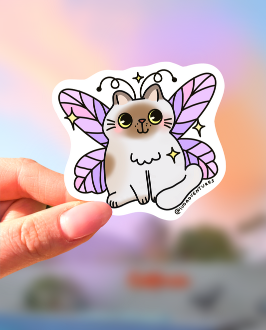Sticker - Sweet Kitty - Butterfly Kitty