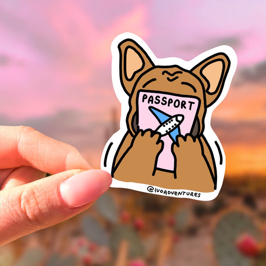 Sticker - Dog - Boguś Passport