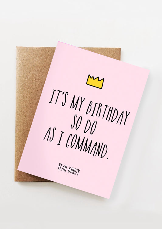 Card - YOU - Happy B-day to YOU