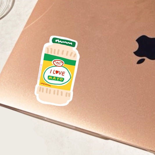 Sticker - I Love Mayo - I Love Mayonnaise