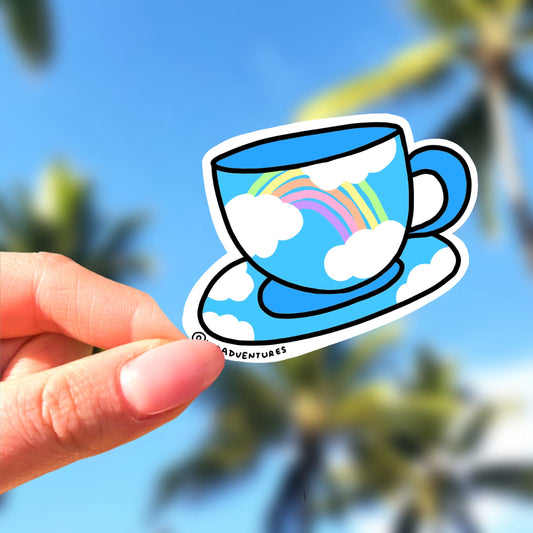 Sticker - Rainbow Cup